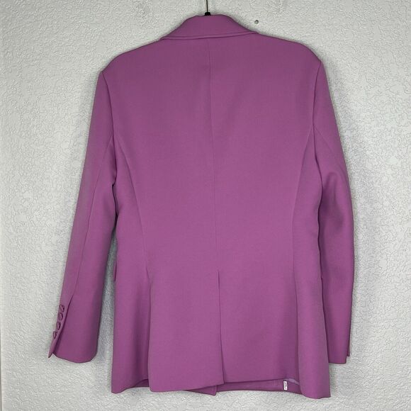 Aknvas Womens Size 4  Blazer Jacket Taylor Orchid Pink Fuchsia Corpcore Barbie - Picture 4 of 7